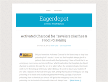 Tablet Screenshot of eagerdepot.com